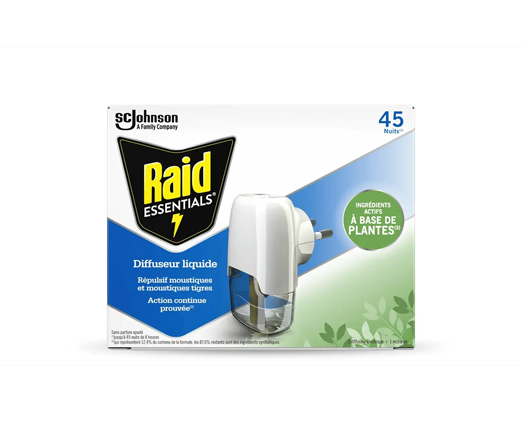 raid diffuseur électrique (visualisation produit)
