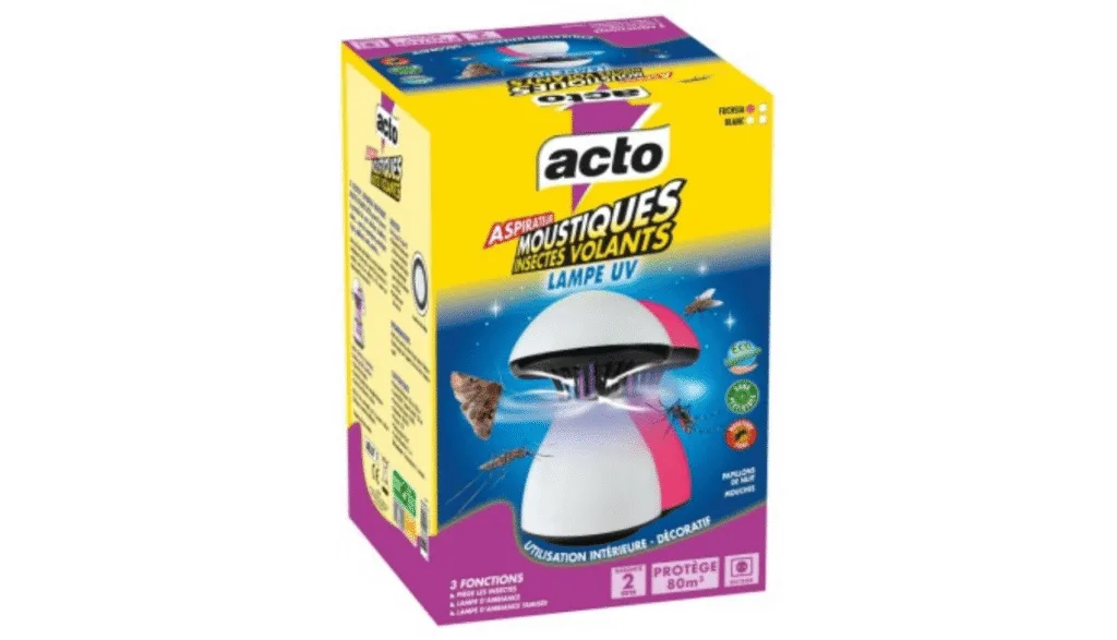 L'aspirateur anti-moustique Acto-UV