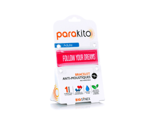 bracelet anti-moustique parakito