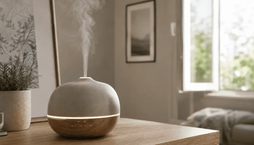 diffusion atmosphérique huile essentielle anti-moustique